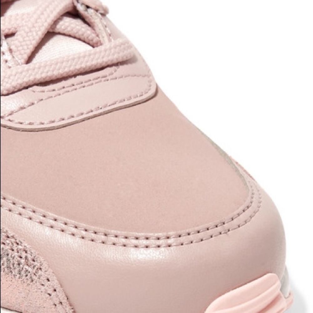 Nike Air Max 90 Premium metallic-suede sneakers - Picture 4 of 8